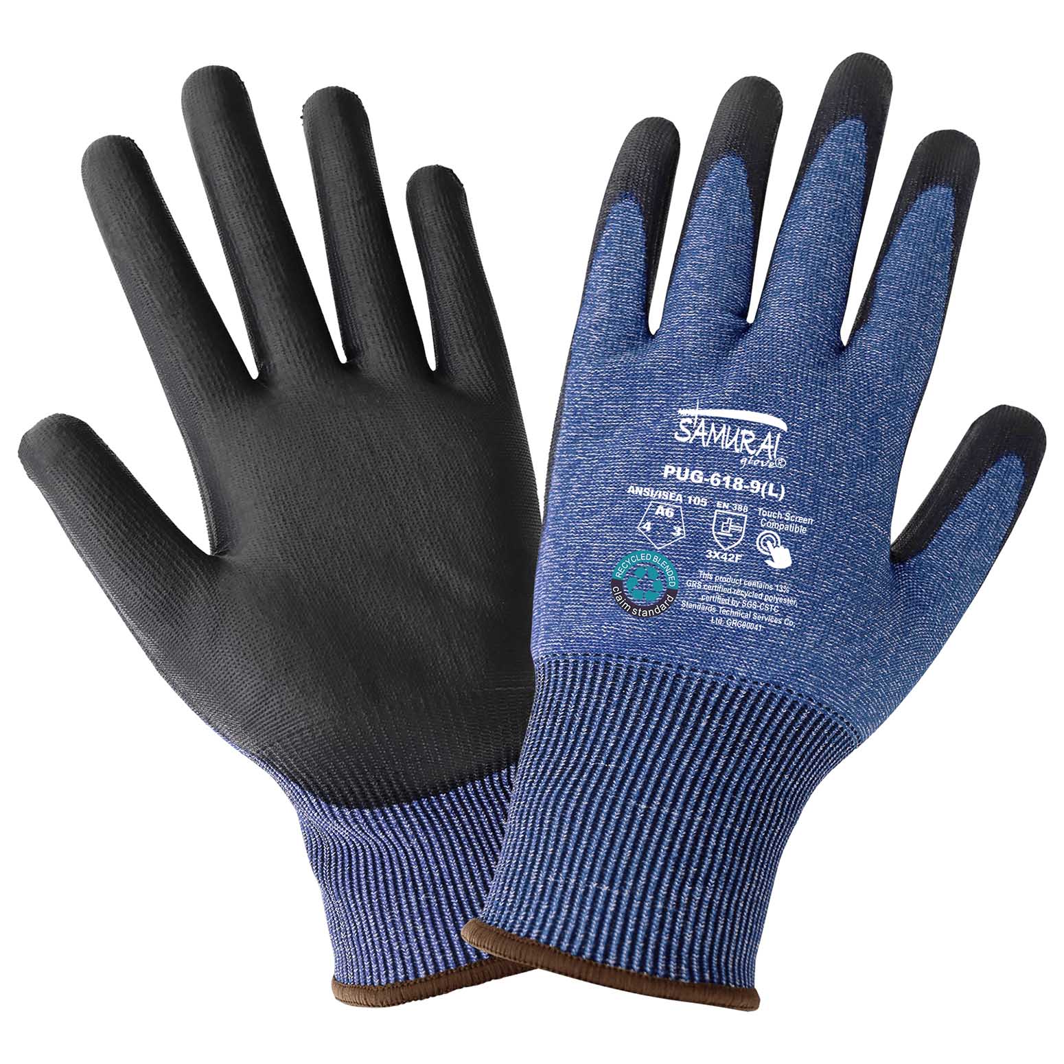 Global Glove PUG-618 Samurai Glove Touchscreen Compatible Cut