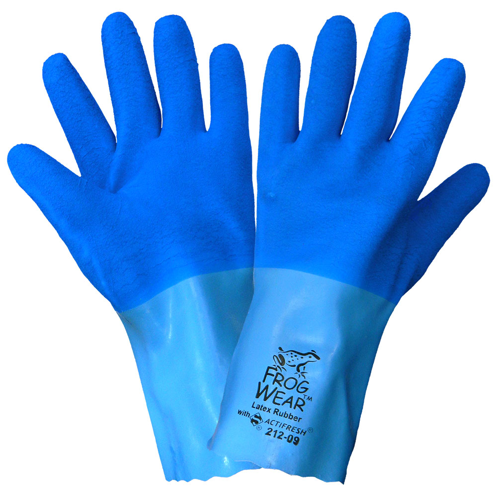 212-10 Global Glove 212 FrogWear Rubber Dipped, Interlock Liner Glove  w/Rough Wet Grip Finish, Chemical Resistant, XL, 12PK [GGS-212-10] : Coated  Gloves - $44.78 EMI Supply, Inc