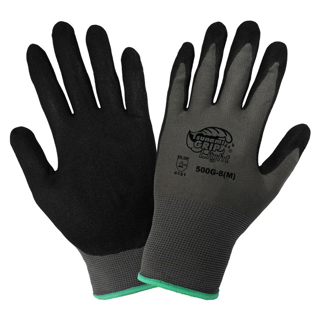 Radians RWG603 Cut Protection Level A5 Sandy Foam Nitrile Coated Glove M