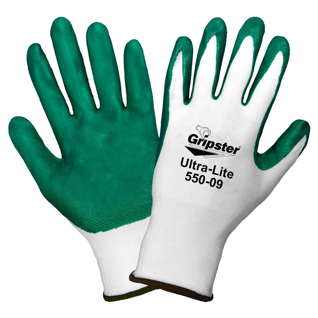 PIP 33-115 Seamless Knit Polyester Glove with Polyurethane Coated Smooth Grip on Palm & Fingers