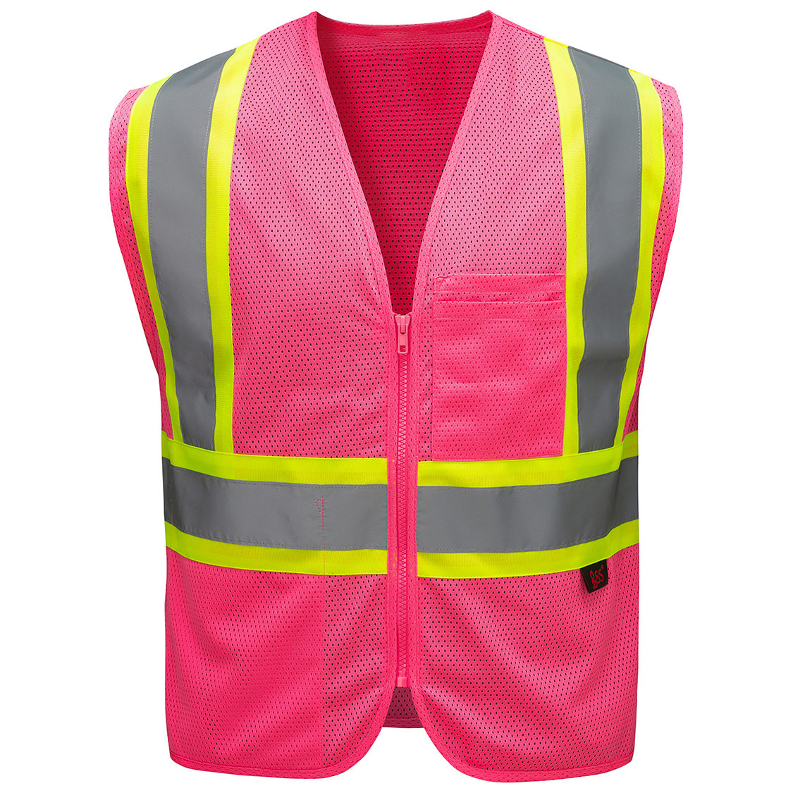 6 ROKU MULTI STRIPE KAGIBARI VEST