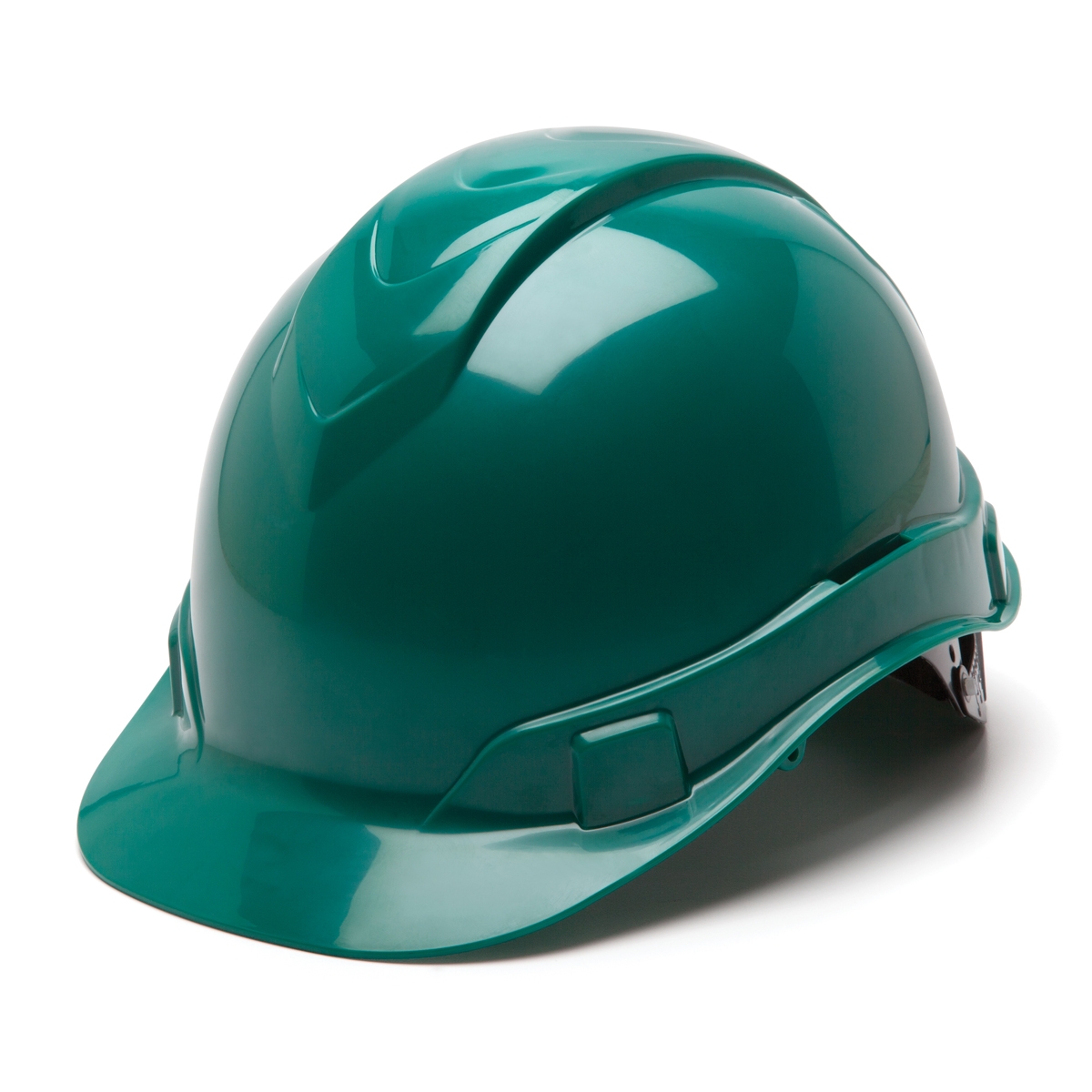 green hard hat