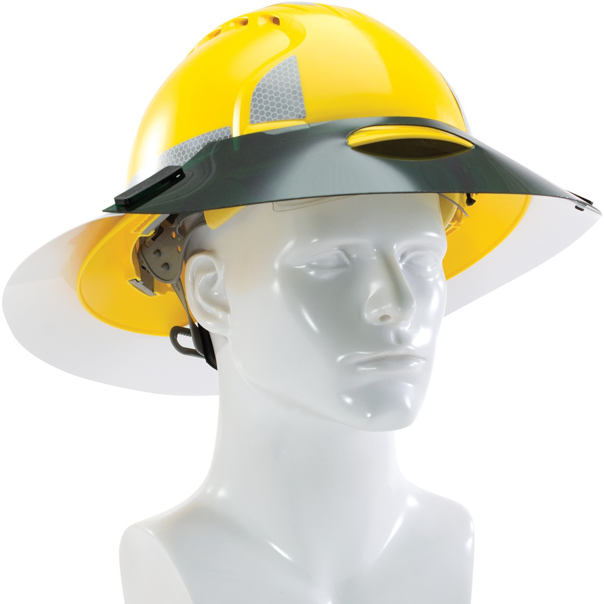 Hard Hat Sun Shield Shade UV Protection Neck Face Mask Cooling Cover Helmet brim