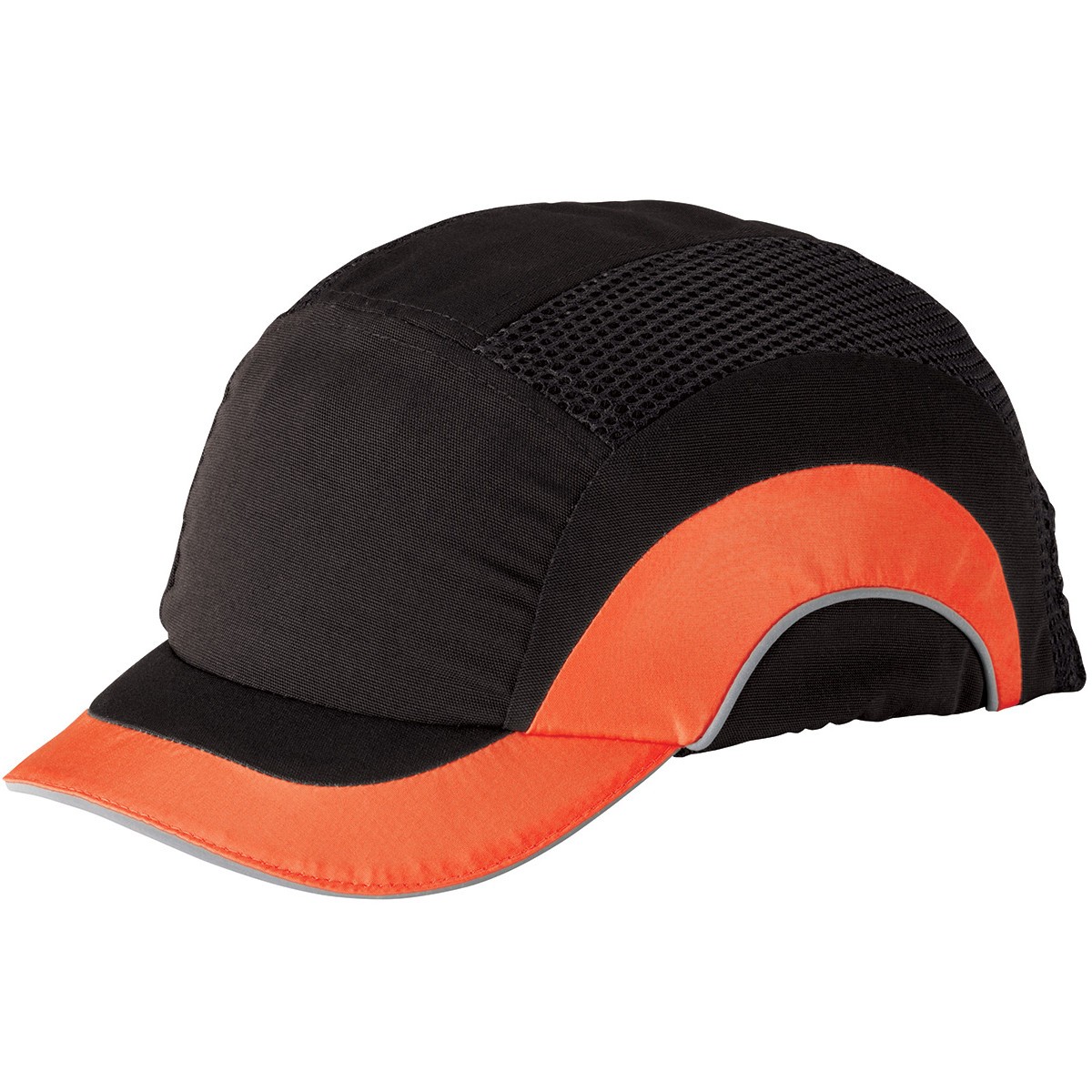 black and orange baseball cap