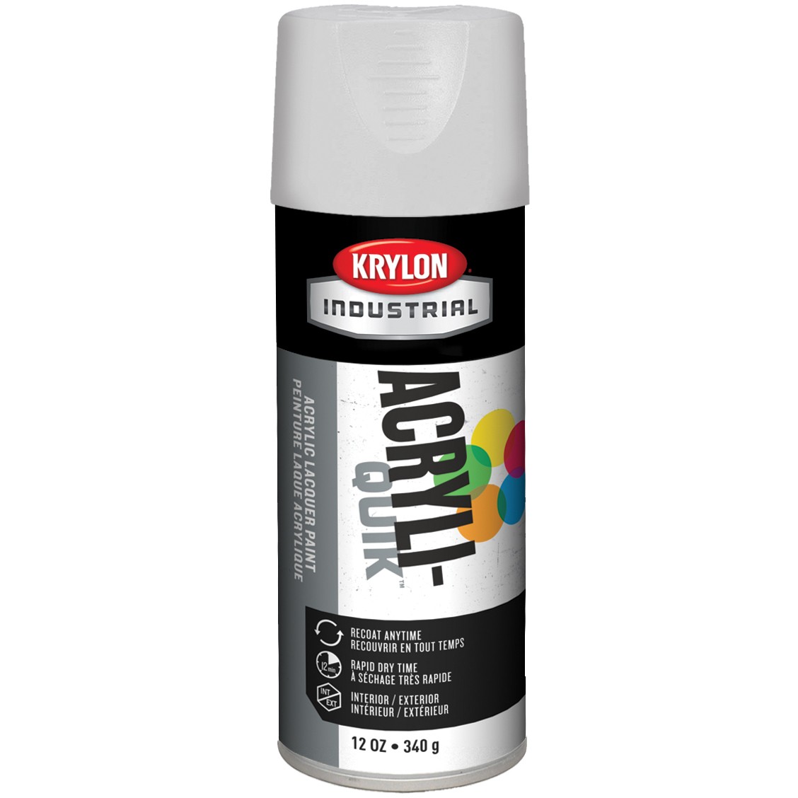 Krylon K01501A07 AcryliQuik Acrylic Lacquer Gloss White Full Source