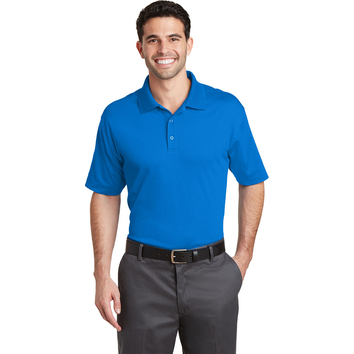 Port Authority K573 Rapid Dry Mesh Polo - Skydiver Blue | Full Source