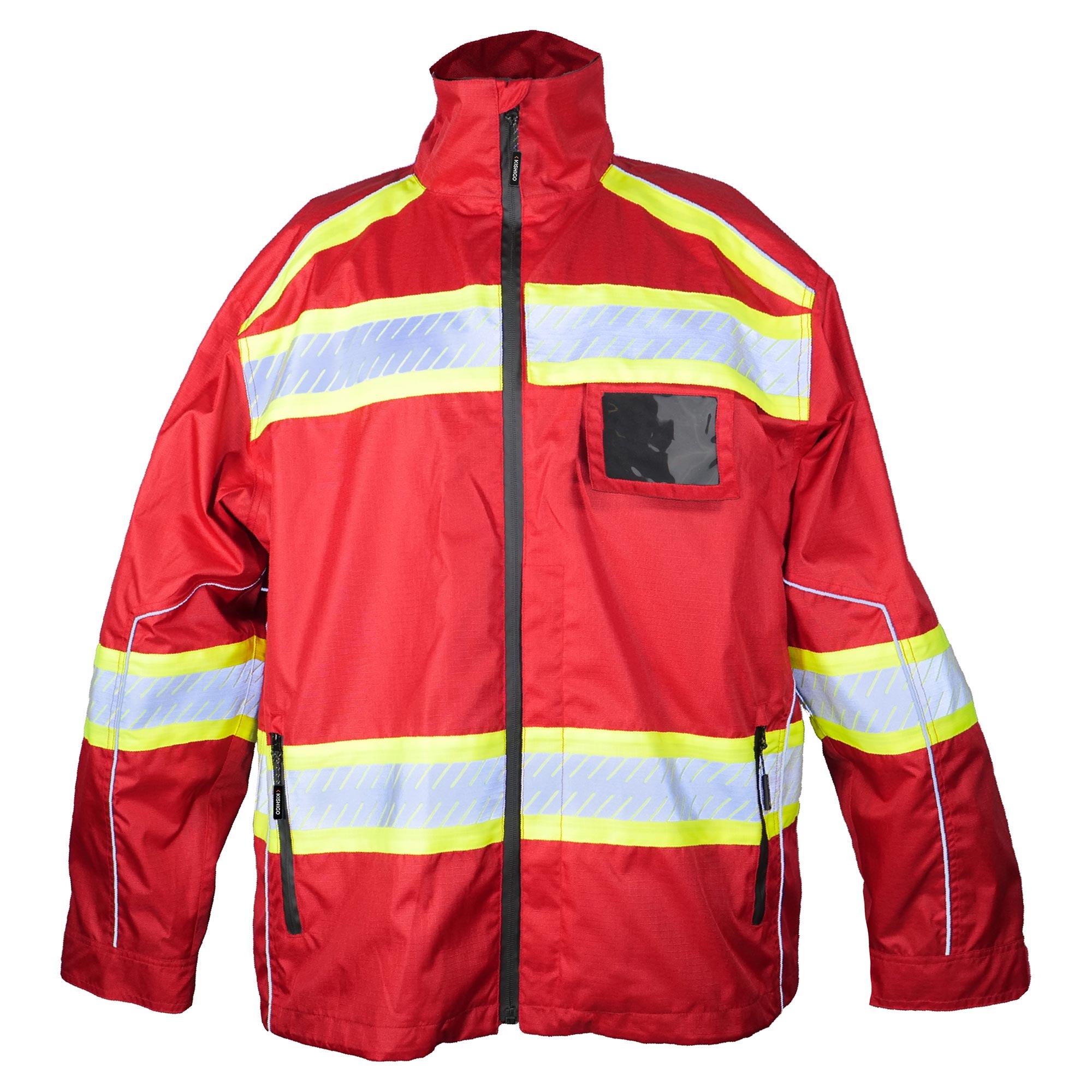 Kishigo B303 Enhanced Visibility Premium Jacket - Red | Full Source