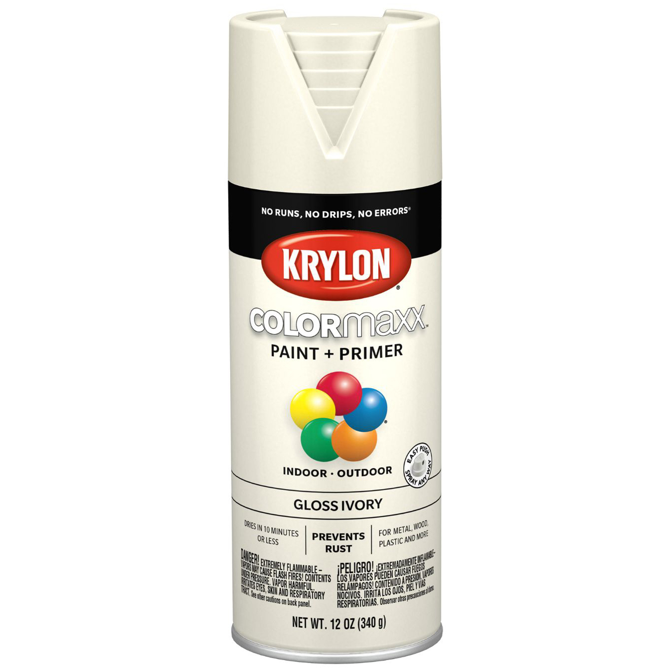 Krylon K03206 Appliance Epoxy Paints - Black