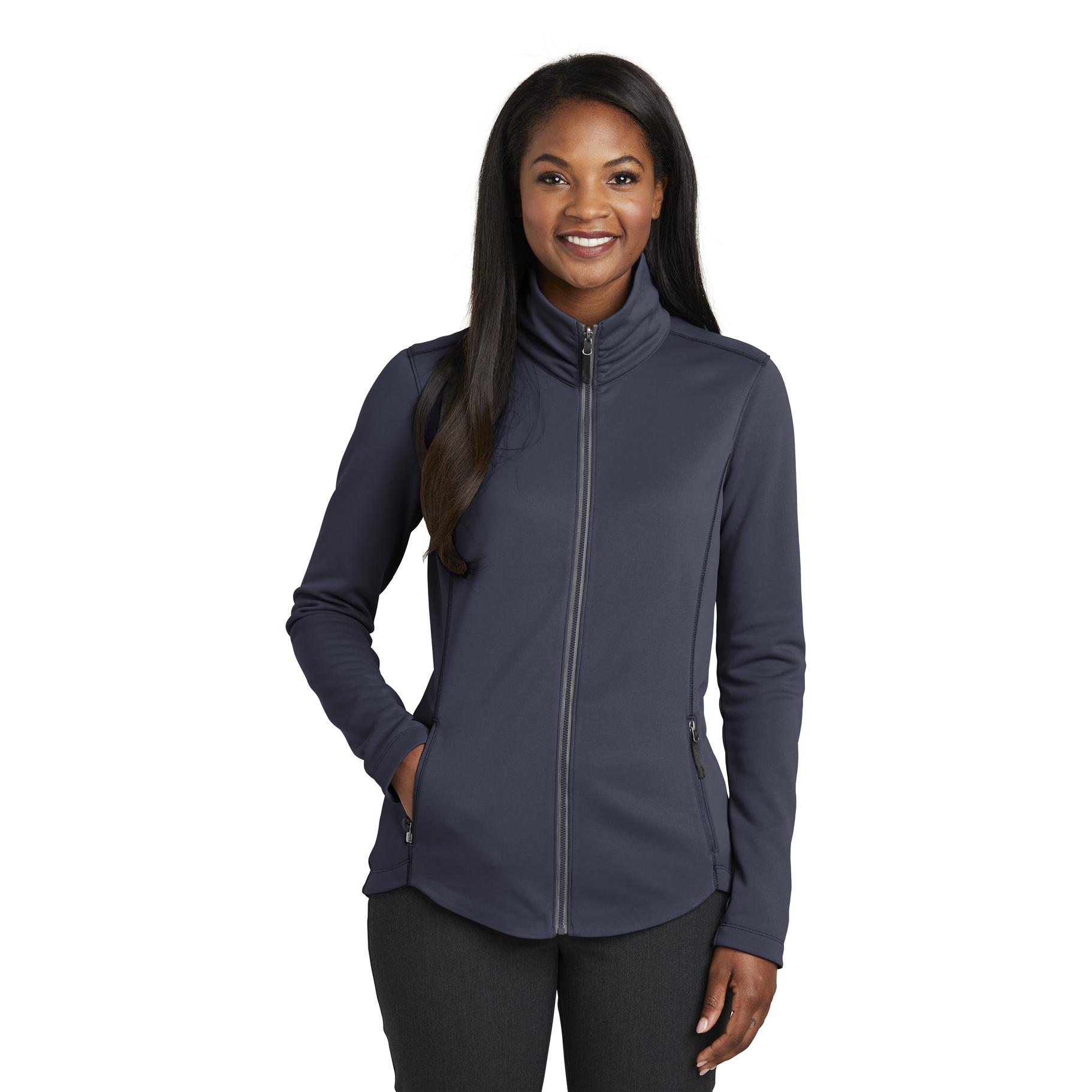 Port Authority L904 Ladies Collective Smooth Fleece Jacket - River Blue ...