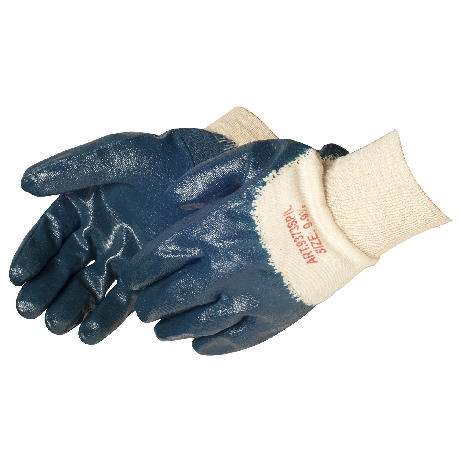 Liberty Safety 9373SP Interlock Lined Nitrile Coated Work Gloves
