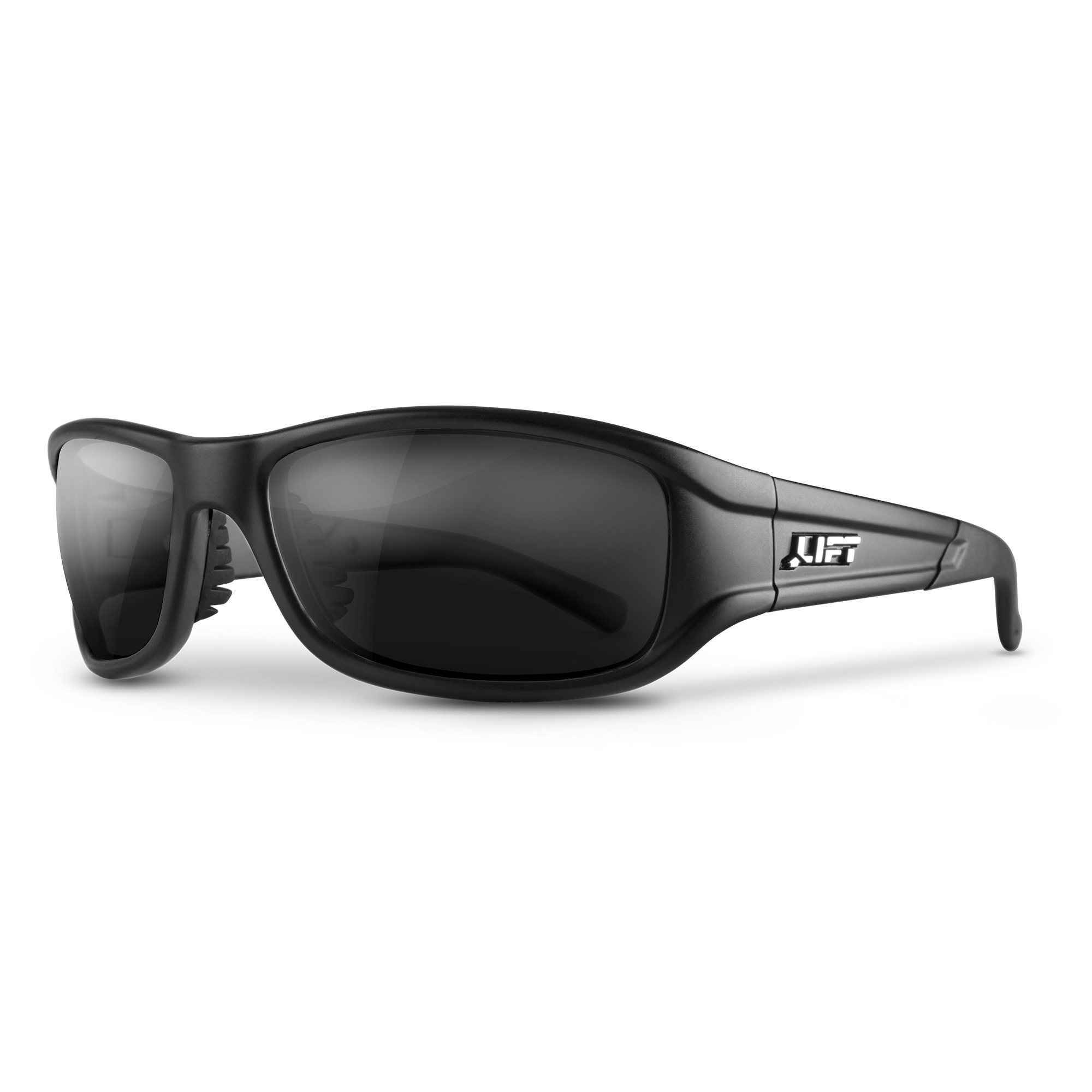 Crossfire 2123 ES4 Safety Glasses - Black Frame - Silver Mirror Lens