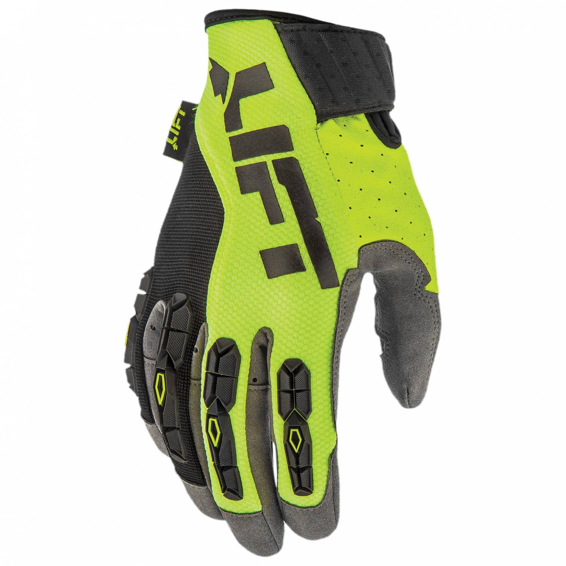 LIFT Safety GHR-17 Handler Gloves - Hi-Viz Lime | Full Source