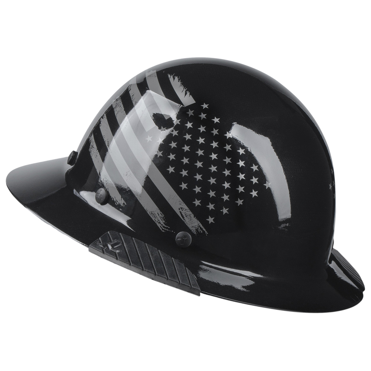 LIFT Safety HDF-25PRG DAX Patriot Full Brim Hard Hat - Ratchet
