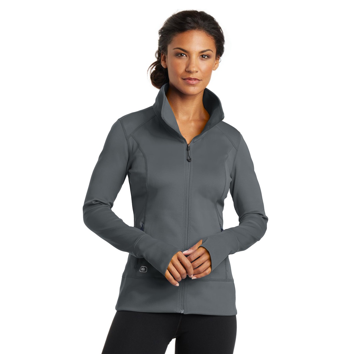 OGIO Endurance LOE700 Ladies Fulcrum Full-Zip - Gear Grey | Full Source