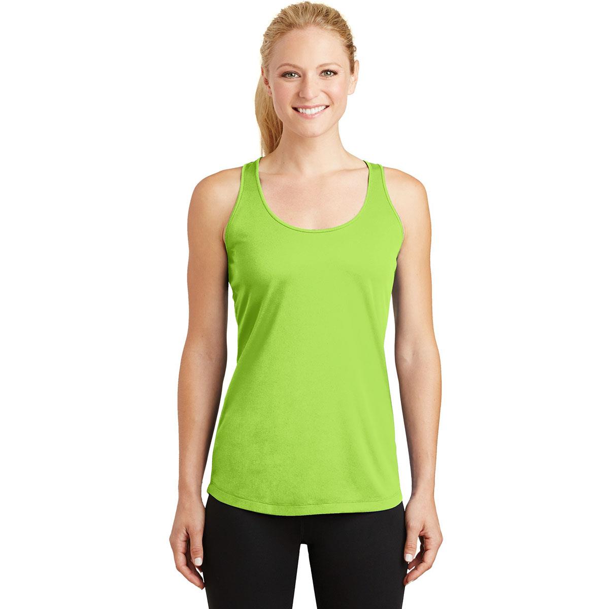 Sport-Tek LST356 Ladies PosiCharge Competitor Racerback Tank - Lime ...