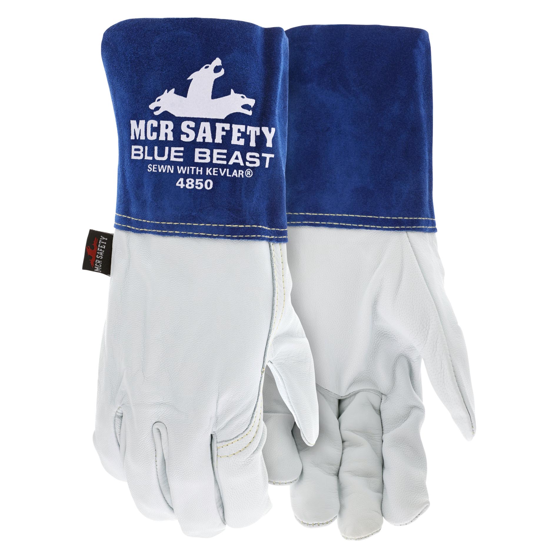 MCR Safety 4850 Gloves for Glory Premium Grain Goatskin Leather MIG/TIG