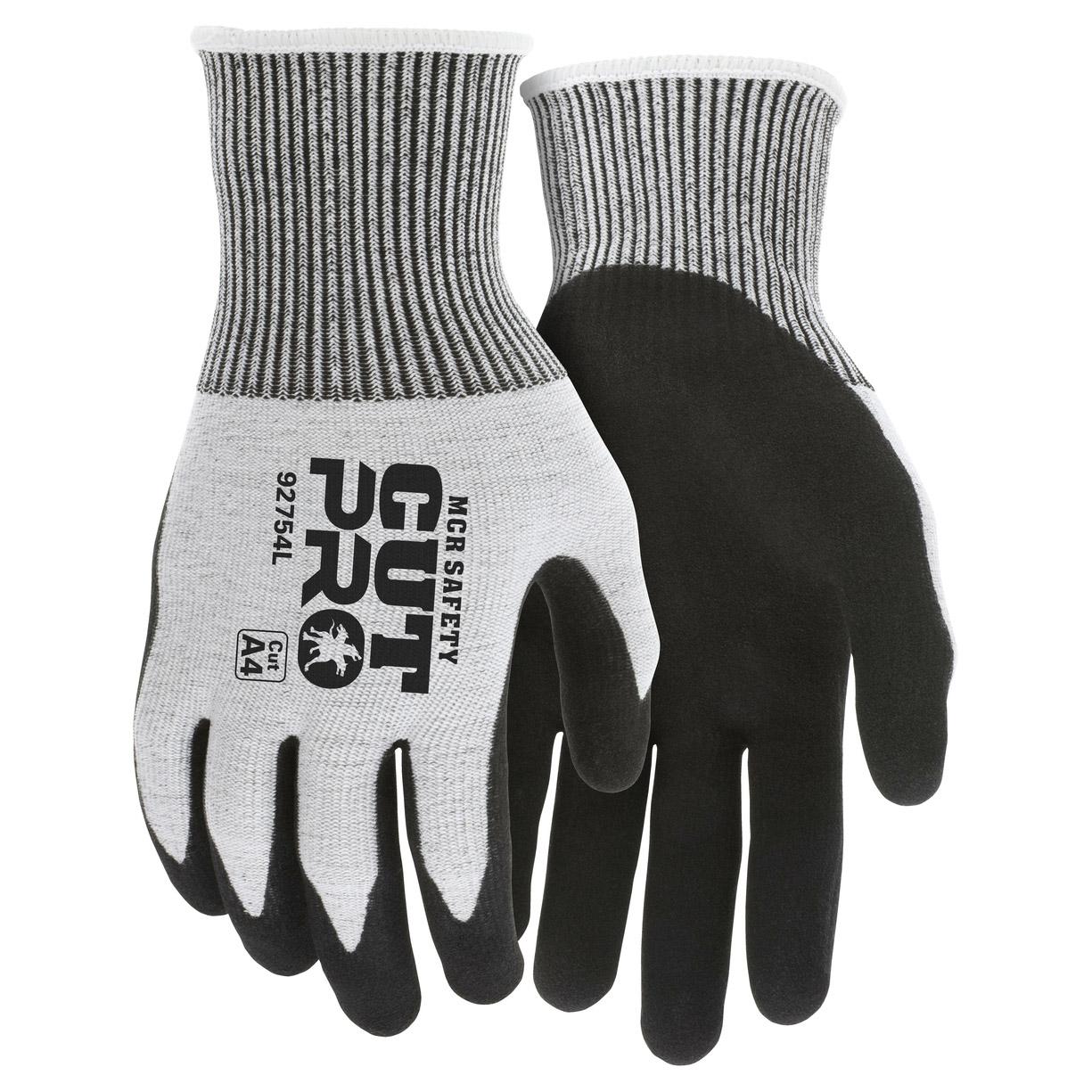 TASK GLOVES - 13 Gauge Black Gloves, Polyester Shell, Black Polyurethane  Palm Coated - Quantity 12 Pair