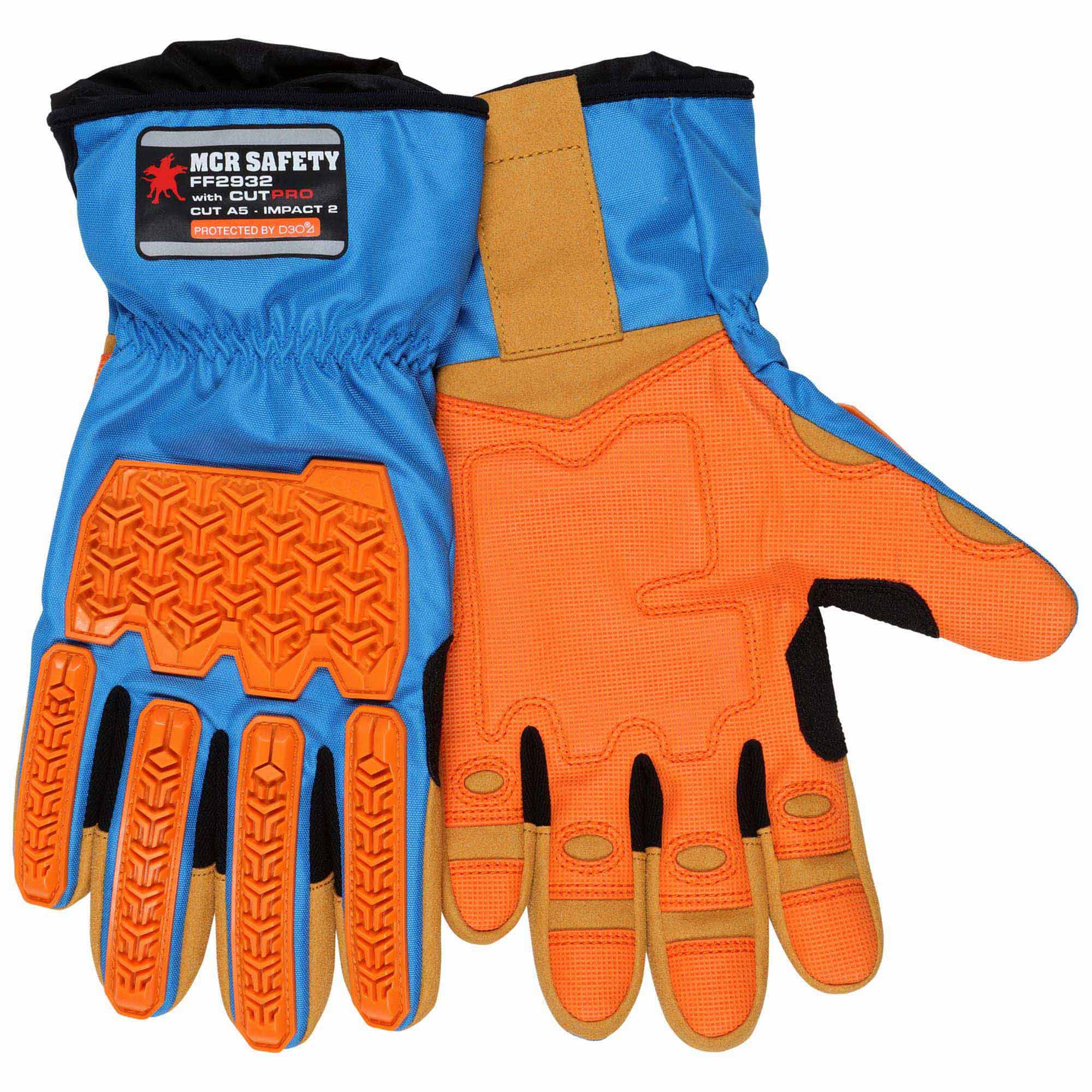 MCR Safety FF2932 ForceFlex Insulated Mechanics Gloves D30