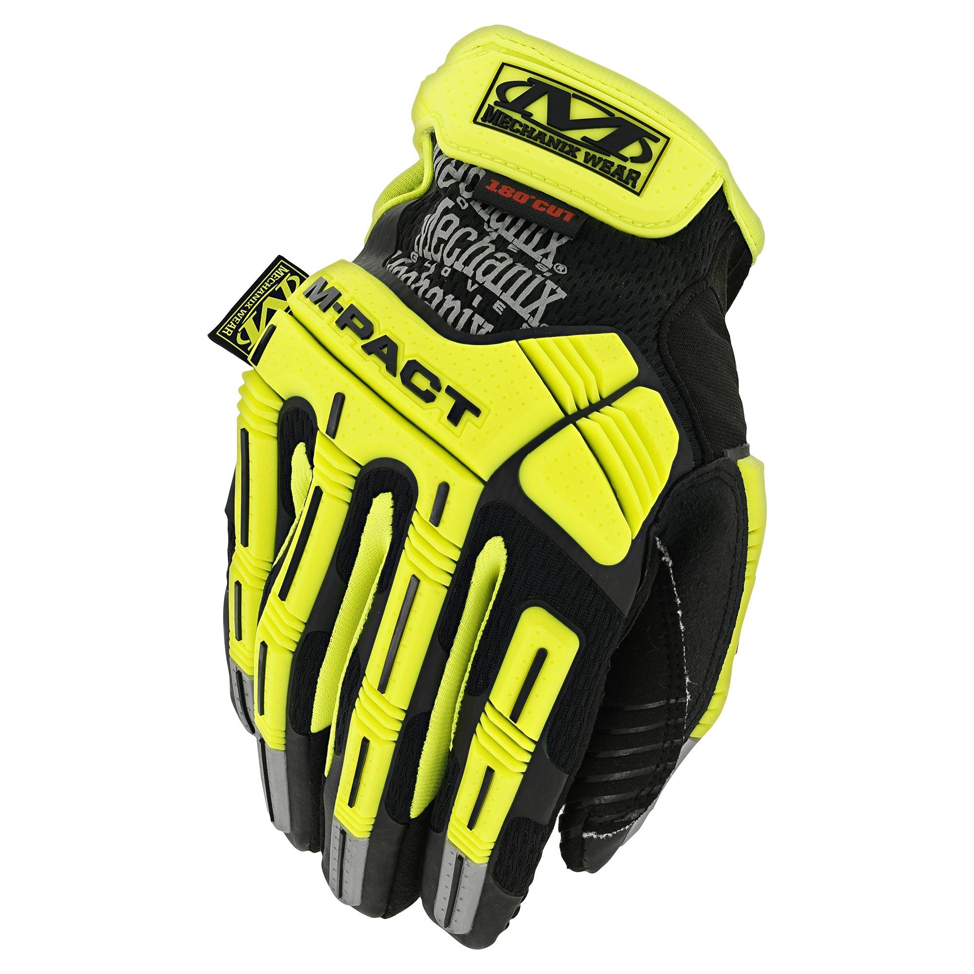 Mechanix Wear HI-VIZ M-Pact SMP-91 Mechanics Work Gloves - Pair - Western  Safety