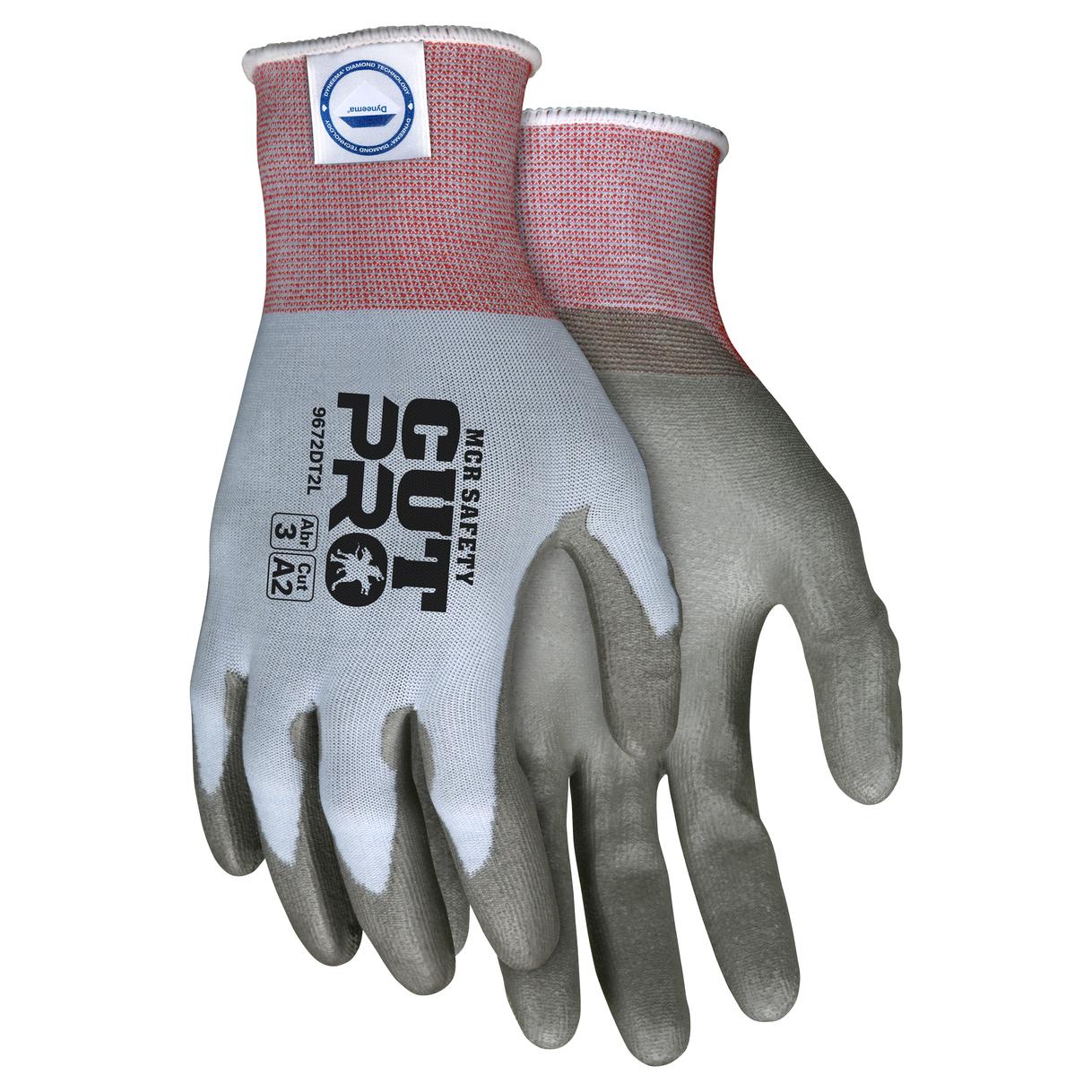 MCR Safety Ninja N9690FCO/N9690FC Fully Coated HPT Ice Insulated ANSI Cut  Level A3 Gloves