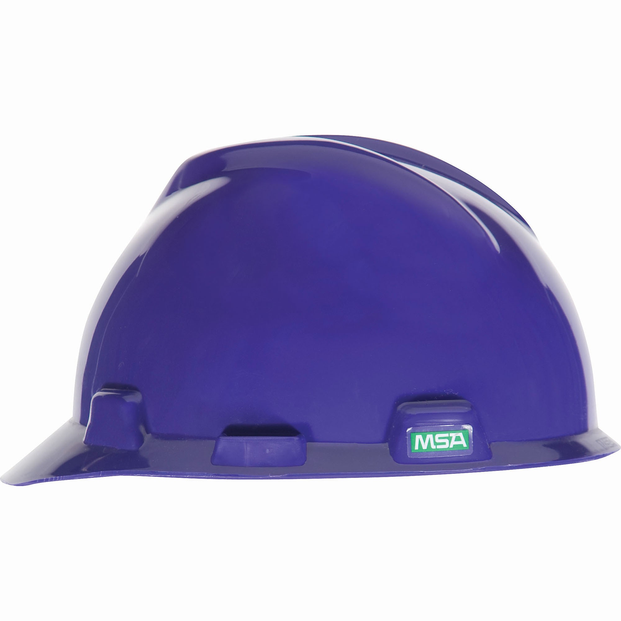 purple hard hat