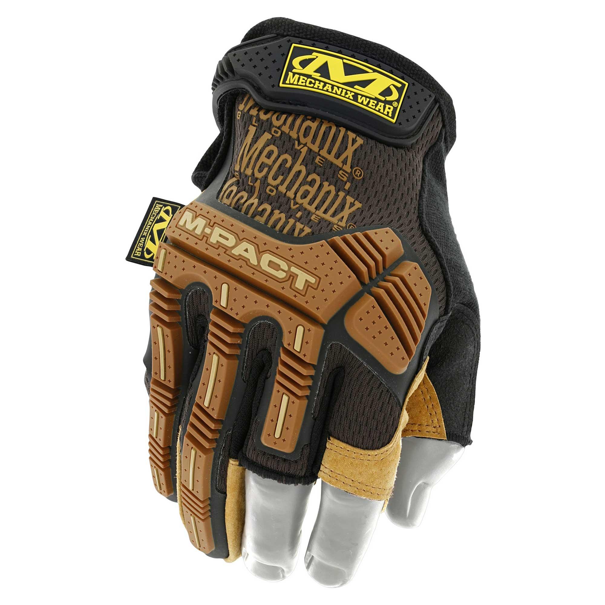 Mechanix Wear Original® - Guanti in pelle (XX-Large, marrone/nero