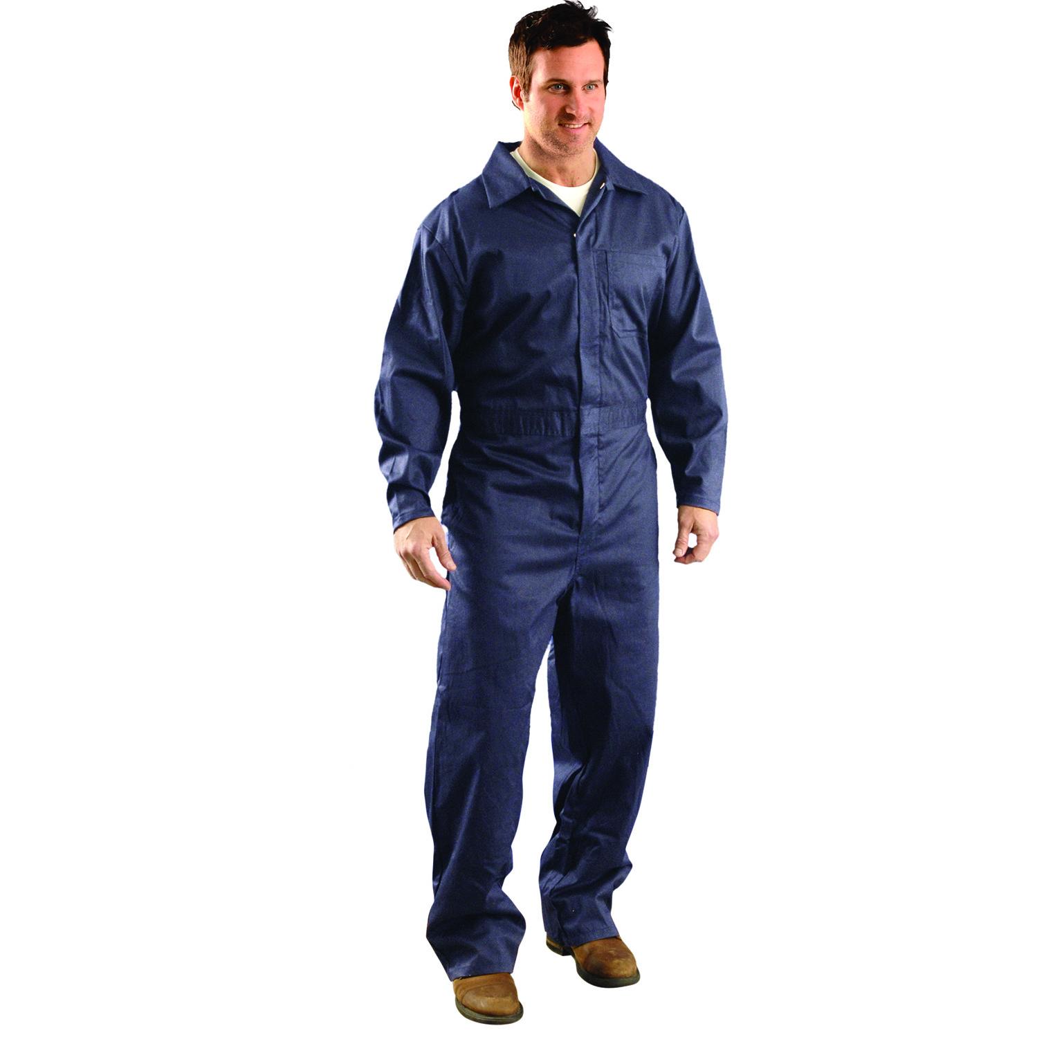 OccuNomix G906NB Value Cotton Flame Resistant Coverall | Full Source
