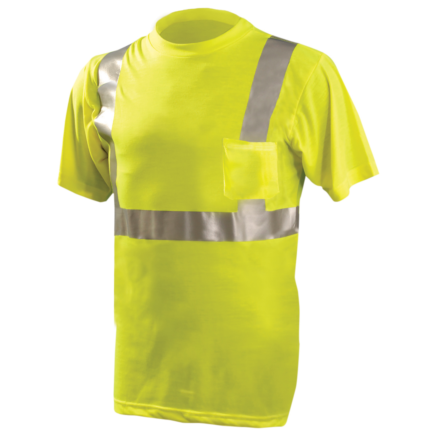 OccuNomix LUX-SSETP2 Type R Class 2 Wicking Safety T-Shirt - Yellow ...