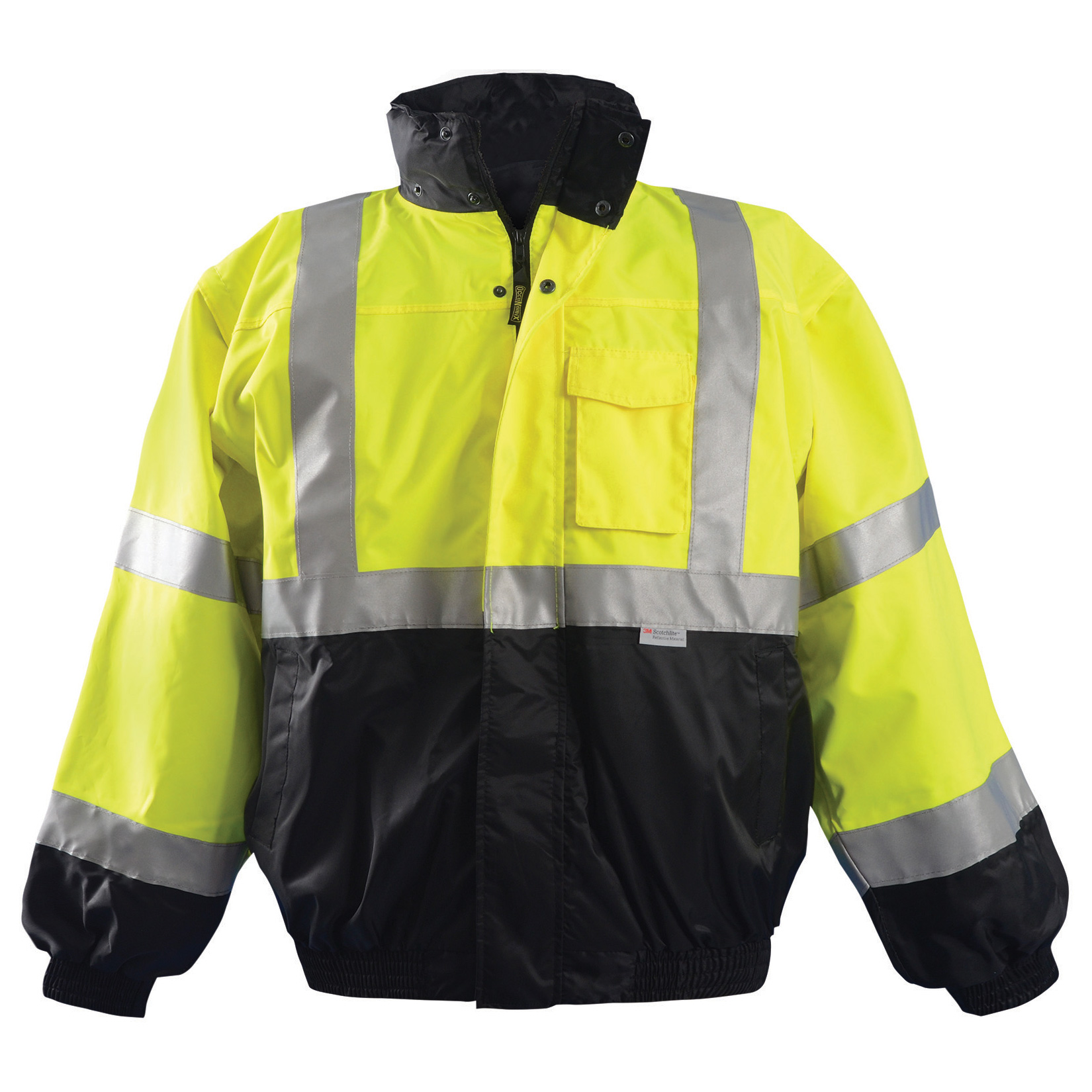 OccuNomix LUX-TJBJ-B Type R Class 3 Premium 4-In-1 Black Bottom