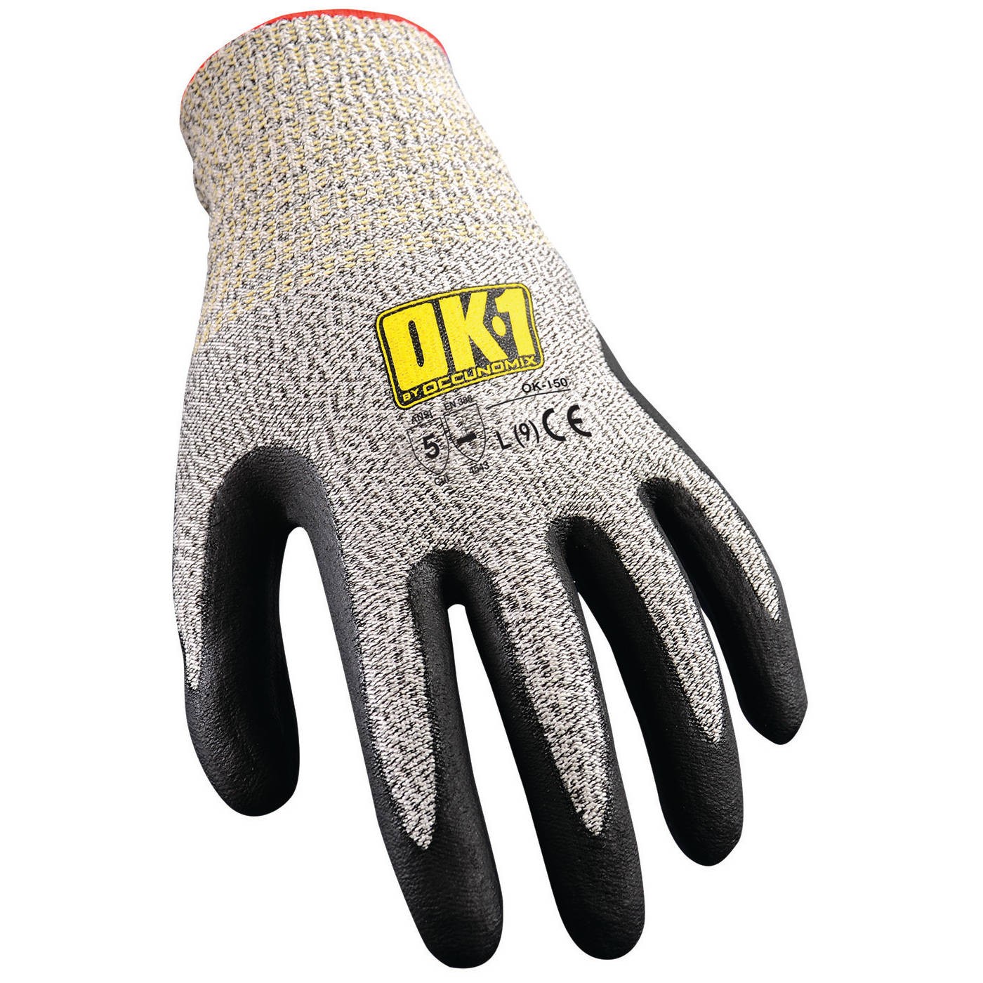 OK-1 Safety OK-150 ANSI Cut Level 5 Work Gloves