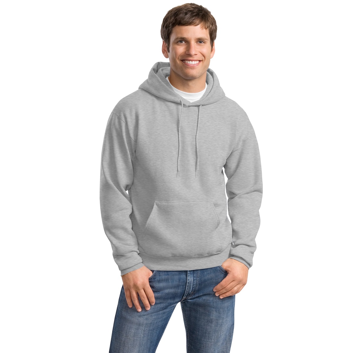 Hanes ComfortBlend EcoSmart Crew Sweatshirt/_Light Steel