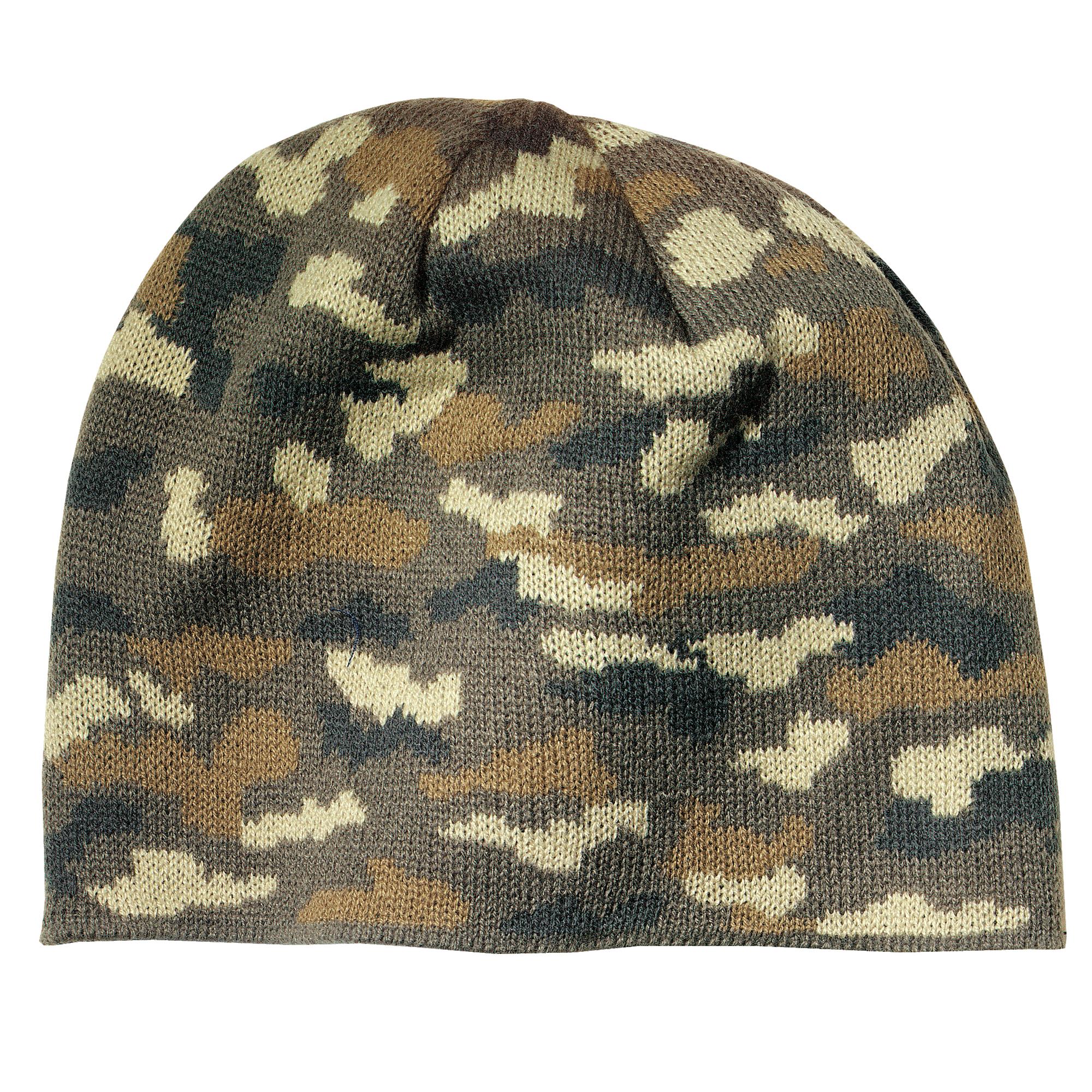 Port & Company CP91C Camo Beanie Cap - Military Camo | FullSource.com