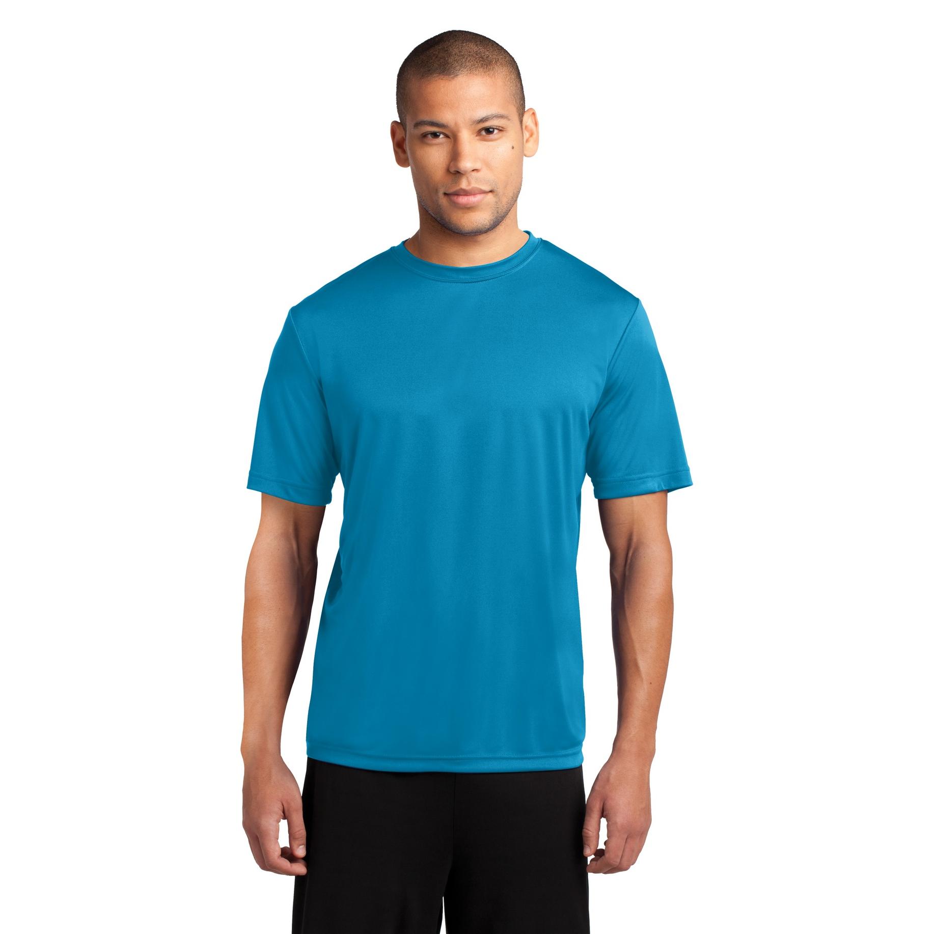 Port & Company PC380 Performance Tee - Neon Blue | Full Source