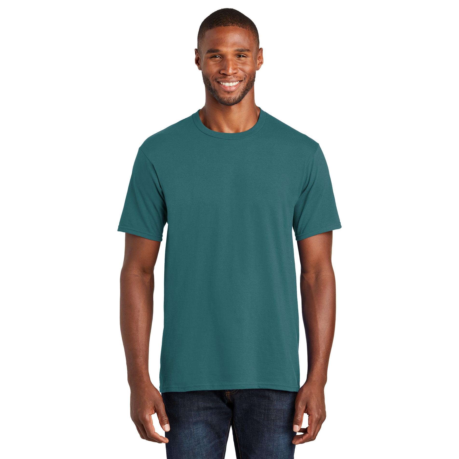 marine green shirt