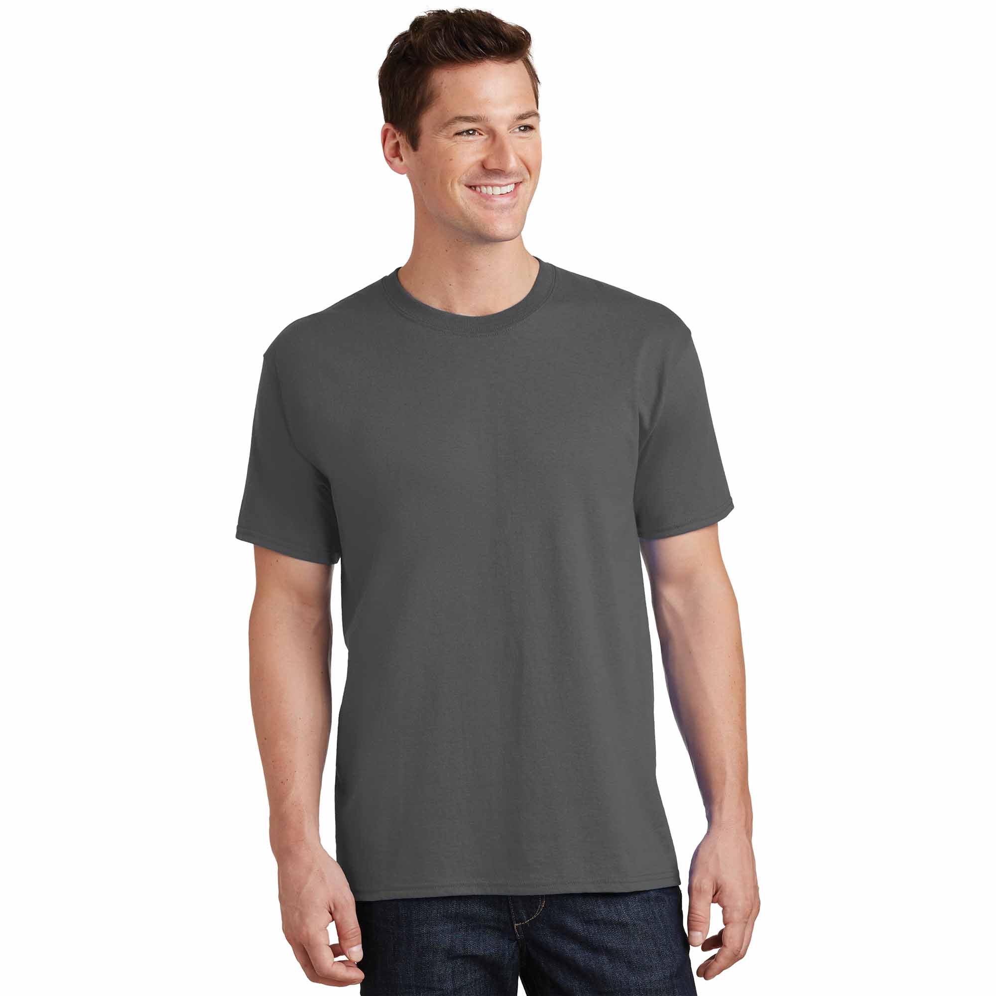 ★KIRSH★ Cherry Front Pocket T-Shirt Grey Charcoal The Seven-Year Shirt - Charcoal Gray | Indie Ridge