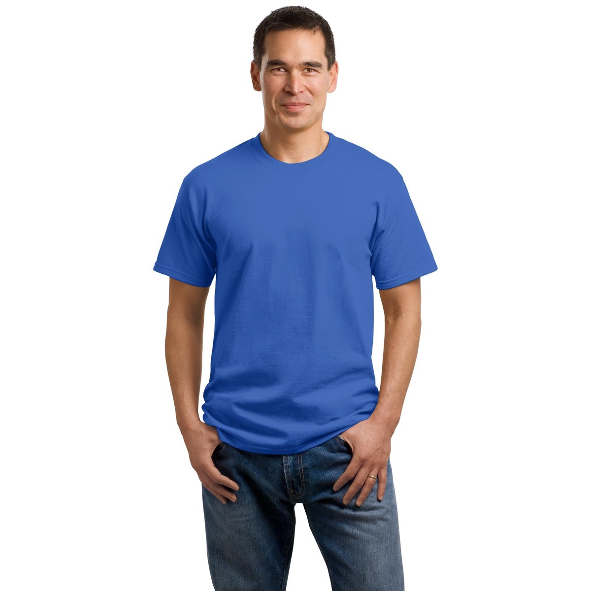 Port & Company PC54 5.4-oz 100% Cotton T-Shirt - Royal | FullSource.com