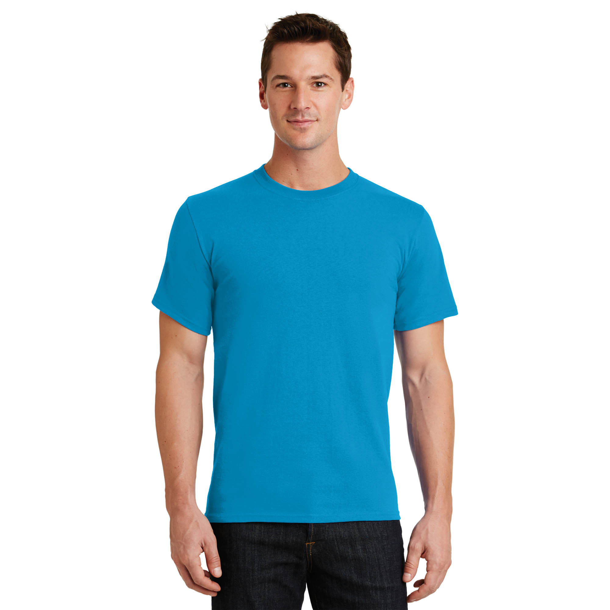 Port & Company PC61 Essential T-Shirt - Turquoise | FullSource.com