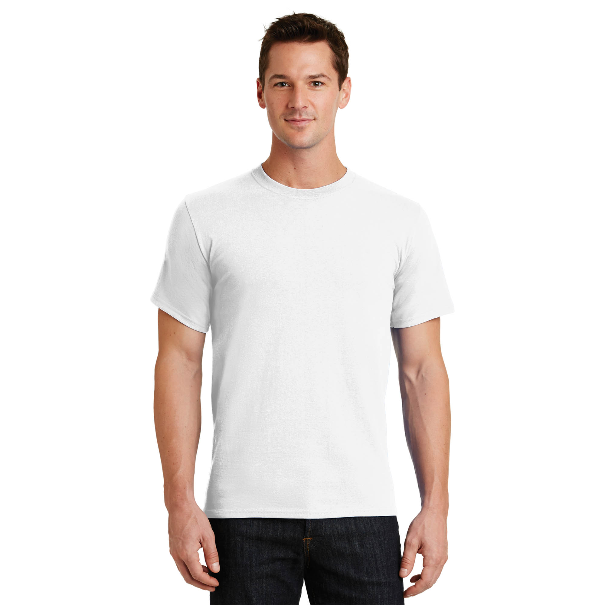 Port & Company PC61 Essential T-Shirt - White | FullSource.com