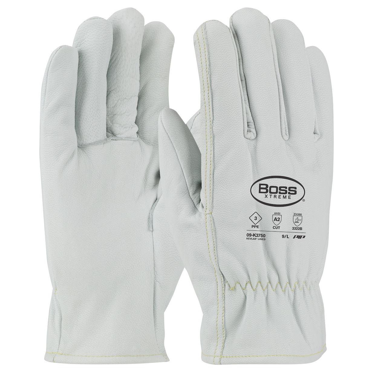 PIP 09-K3750 Boss Xtreme AR/FR Top Grain Goatskin Leather Gloves