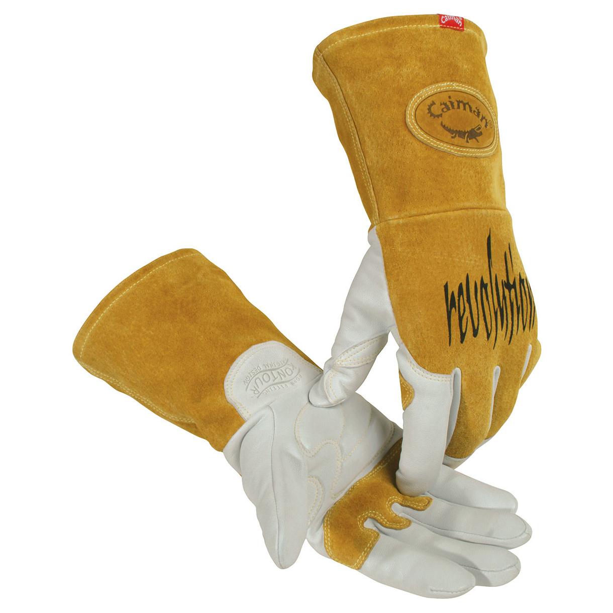 PIP 1868 Caiman Goat Grain FR Back Unlined Palm TIG/MIG Welding