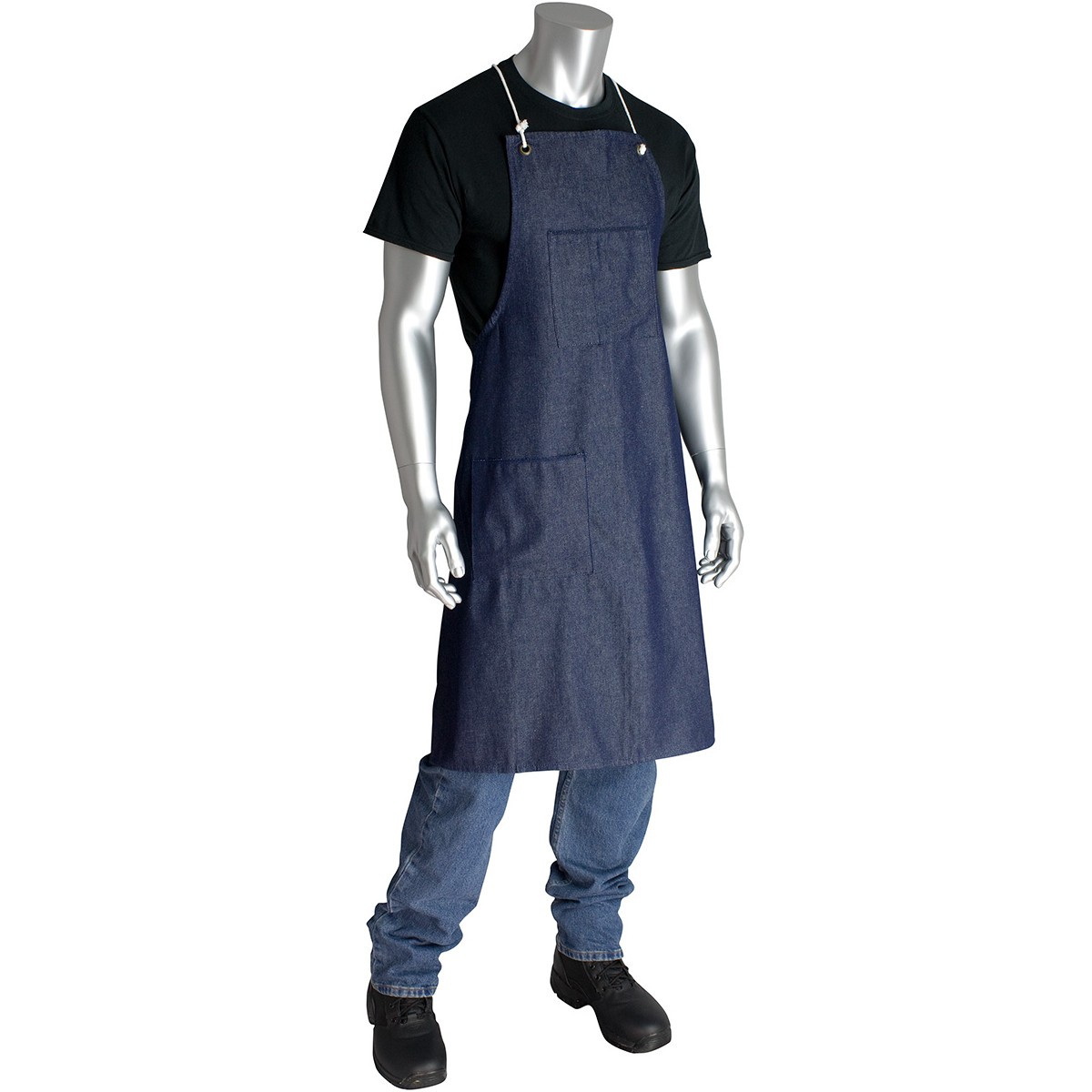 PIP 200-012 Denim Apron - Two Pockets | Full Source