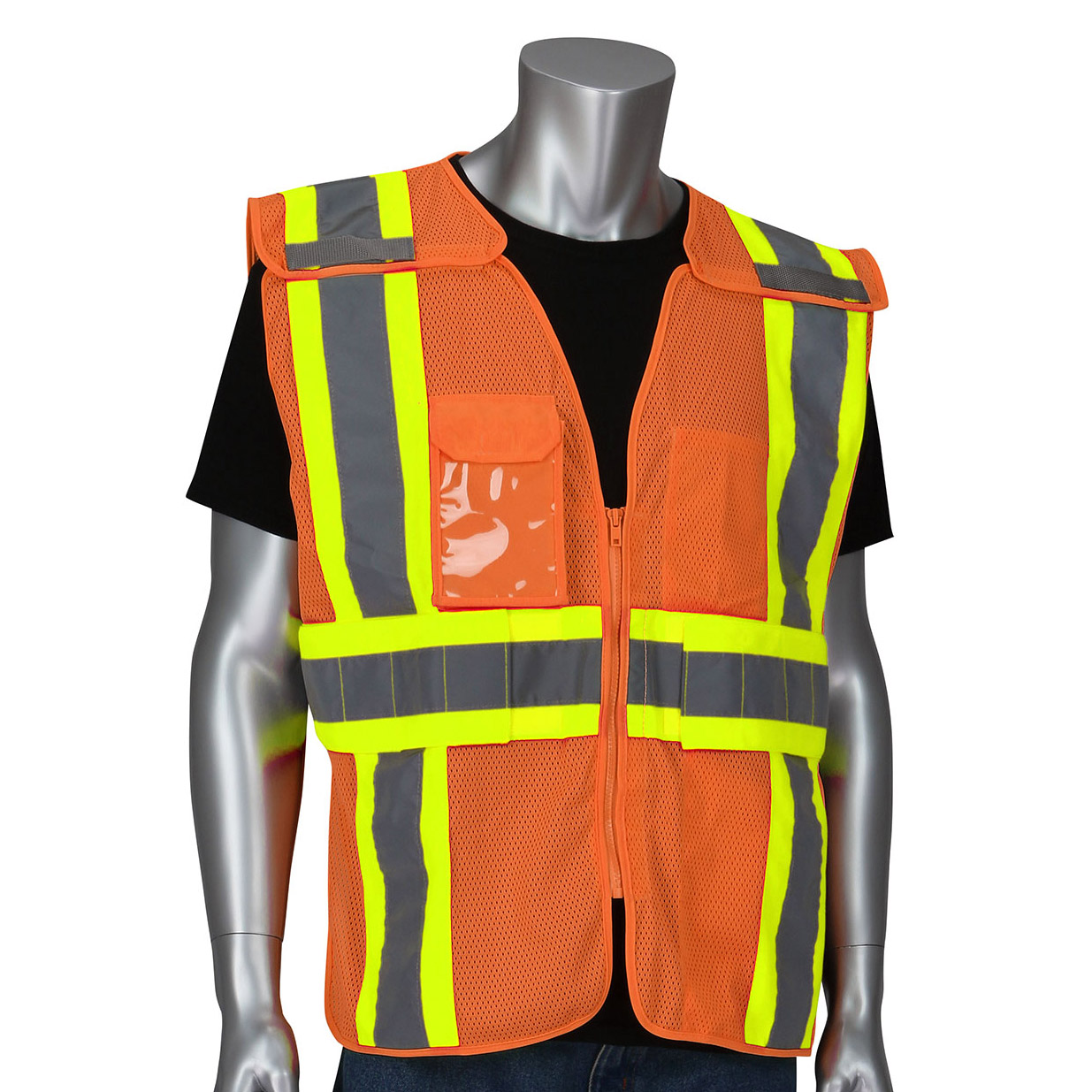 PIP 302-0590 Type R Class 2 Expandable Breakaway Mesh Safety Vest - Hi ...