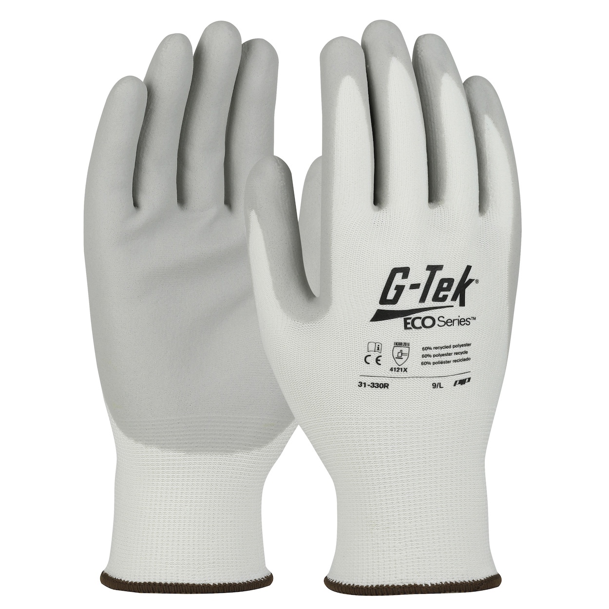 Recycled Polyester Blend Fingerless Gloves
