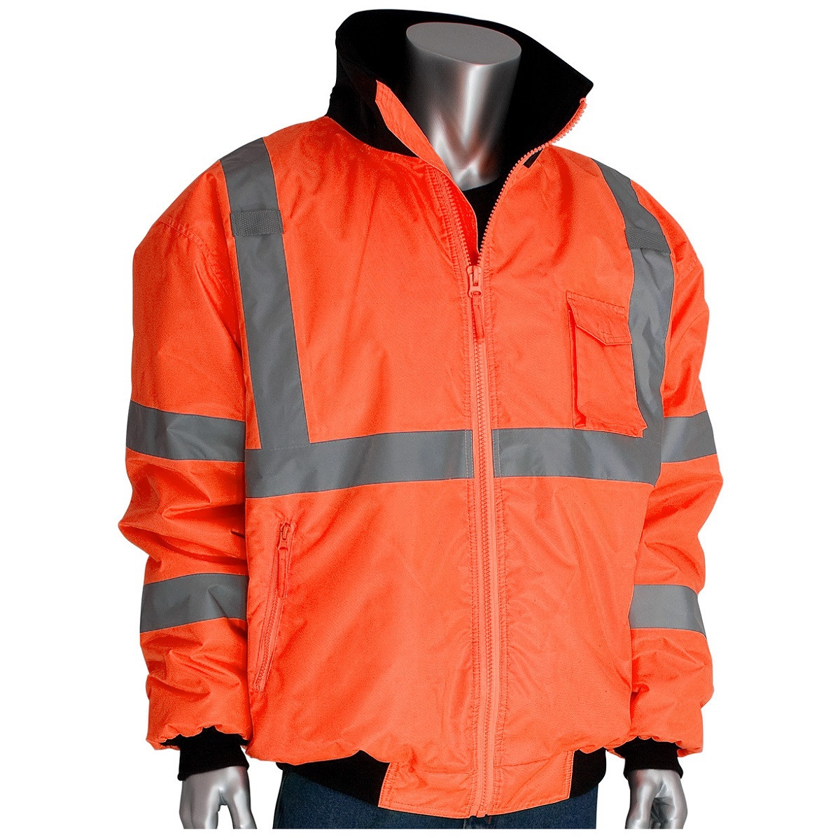 PIP 333-1762 Type R Class 3 2-in-1 Bomber Jacket - Orange | Full Source