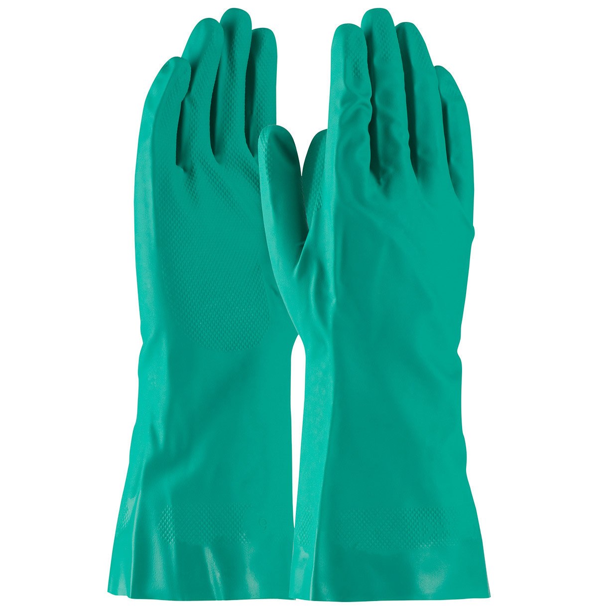 Gants jetables texturés - non poudrés - nitrile - par 50 - 246BK PIP