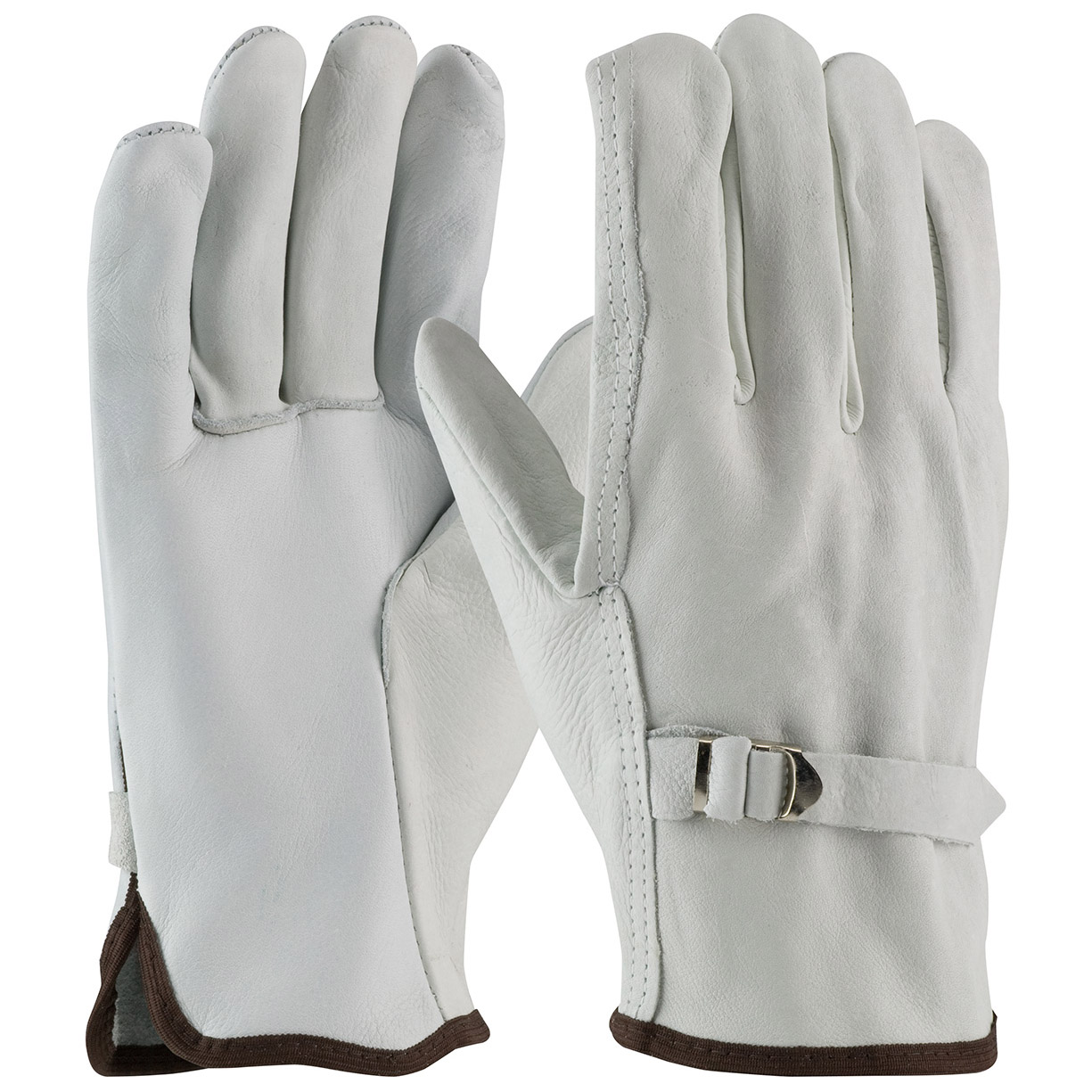 Pip 68 158 Superior Grade Top Grain Cowhide Leather Drivers Gloves With