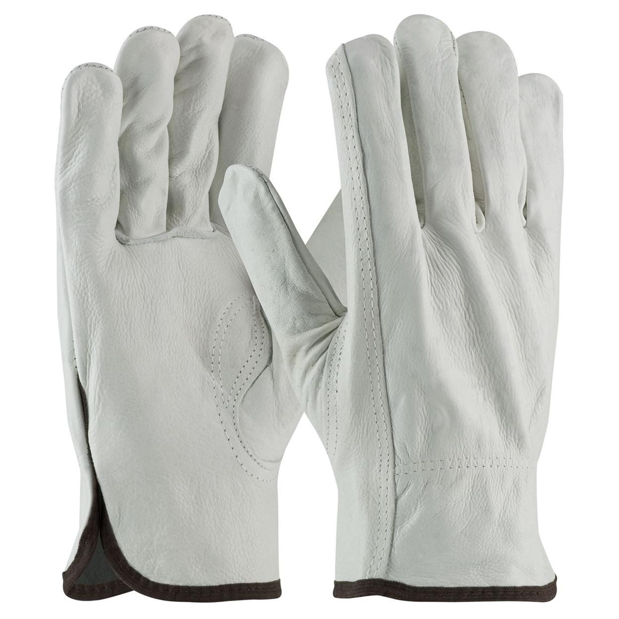 PIP 68-163 Regular Grade Top Grain Cowhide Leather Drivers Gloves