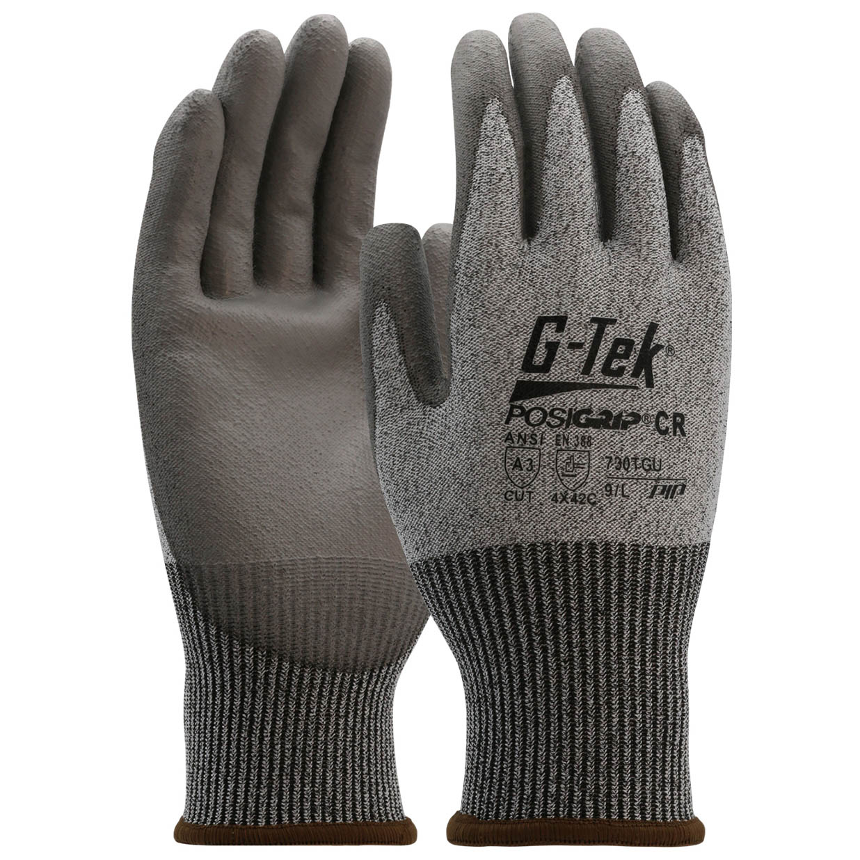 PIP 730TGU G-Tek PosiGrip Seamless Knit Polykor Blended Gloves