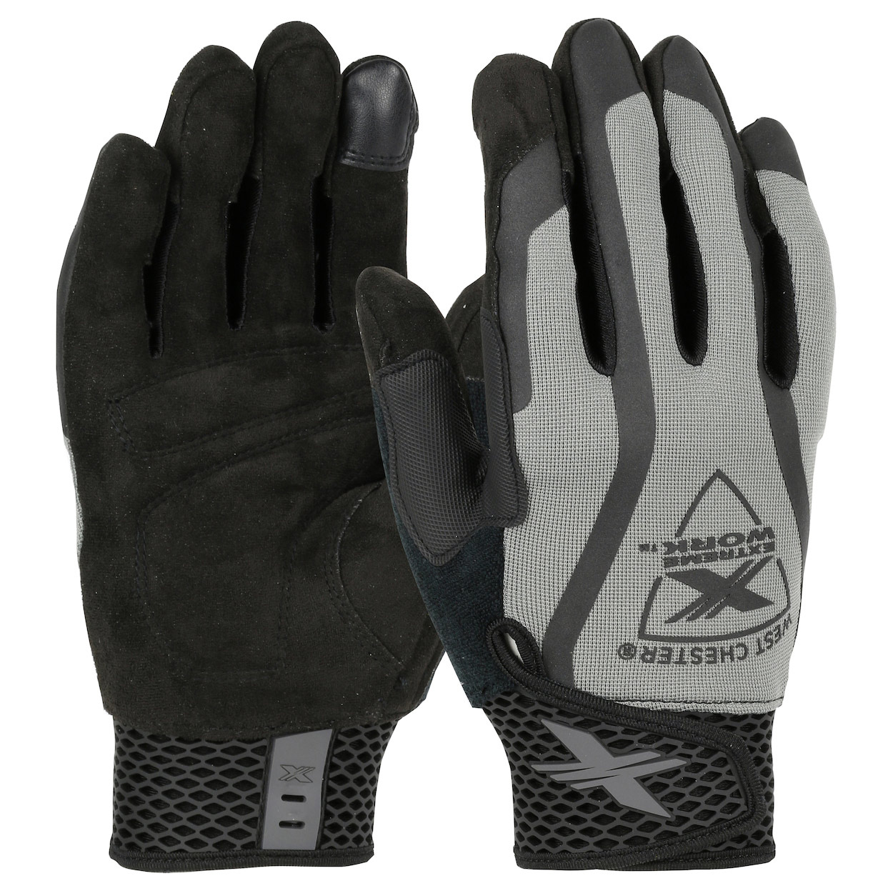 1/3/5X Hi-Viz Reflective Work Gloves Mens Womens Anti Vibration Safety Gloves 