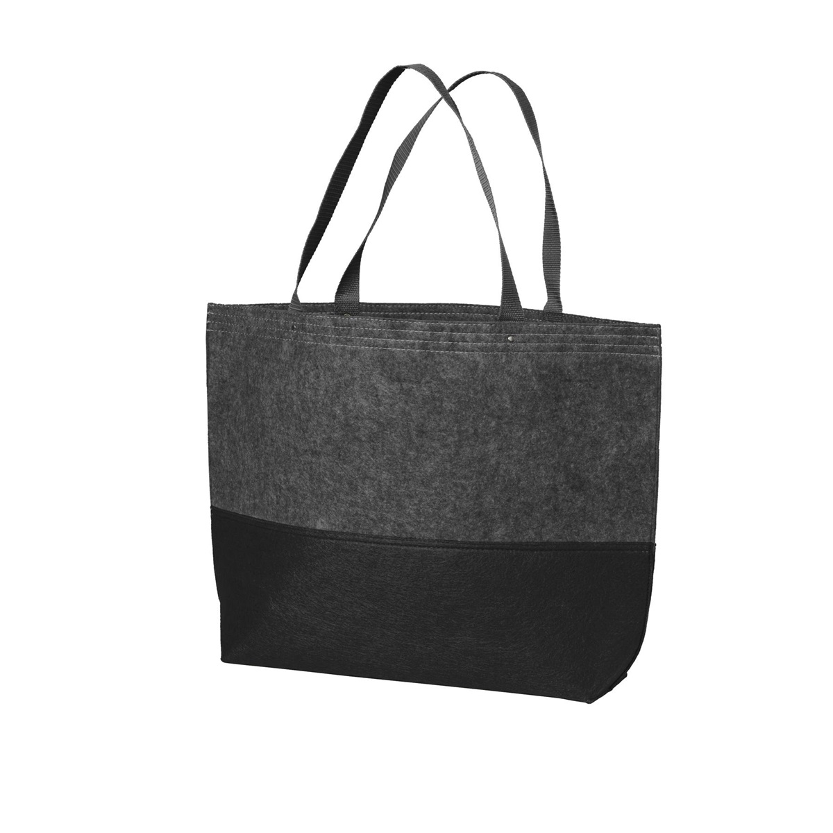 black felt bag